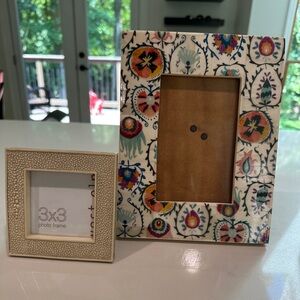 Anthropologie and West Elm Photo Frame Set